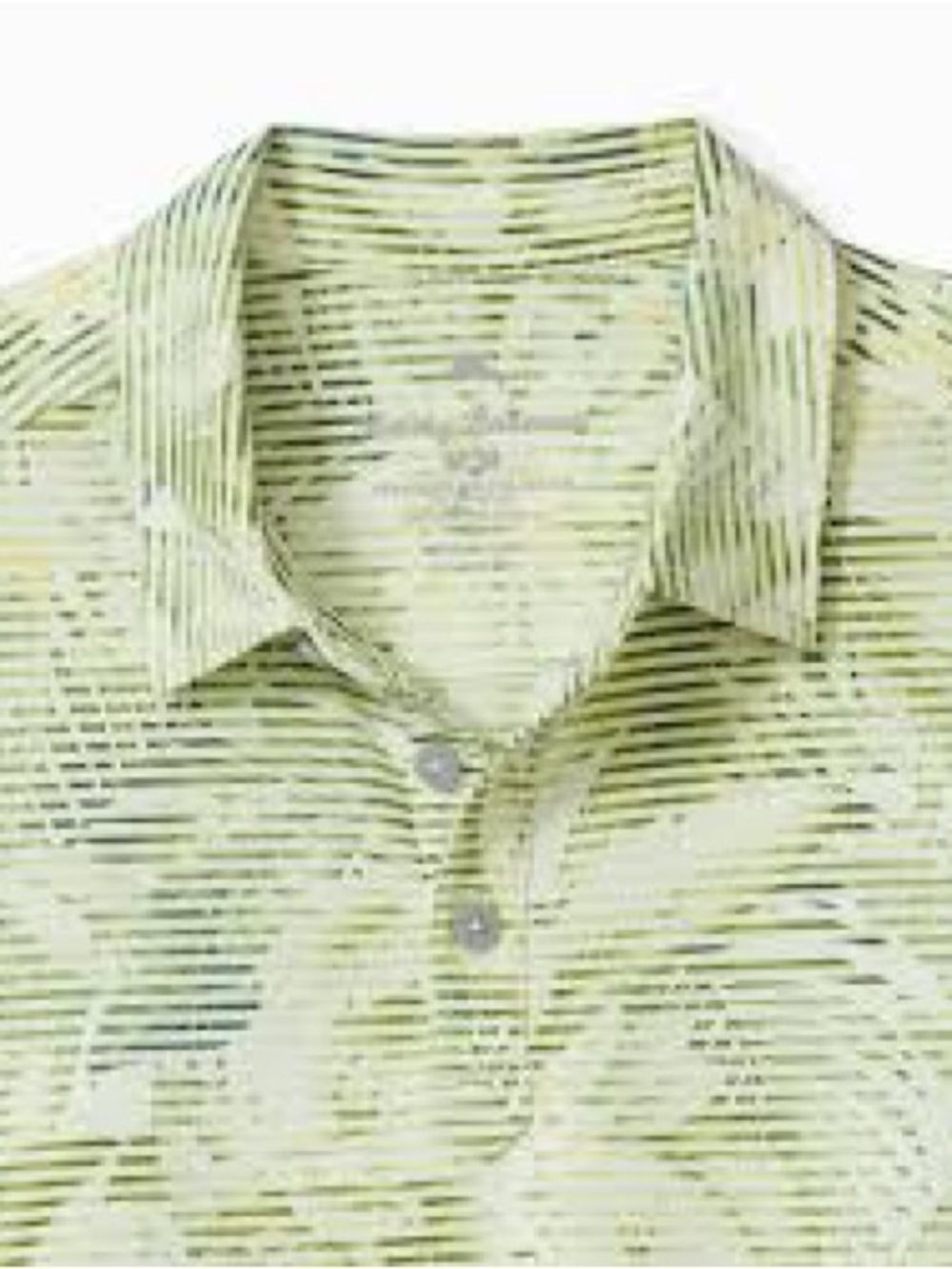 Tommy Bahama /// Men’s Costa Wave Seersipper Islandzone Polo - Size Medium - Picture 2 of 5
